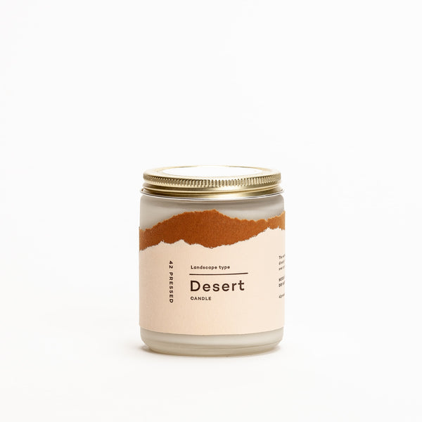 Desert Inspired Landscape Candle