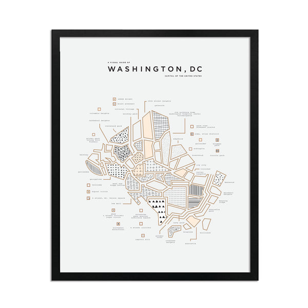 Washington DC City Print