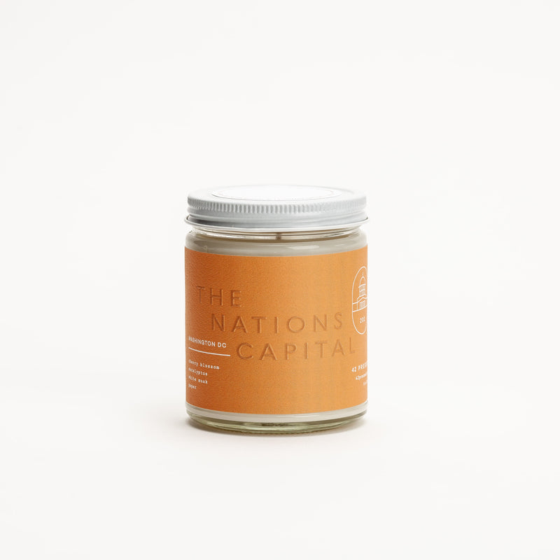 Washington DC Candle – 42 Pressed